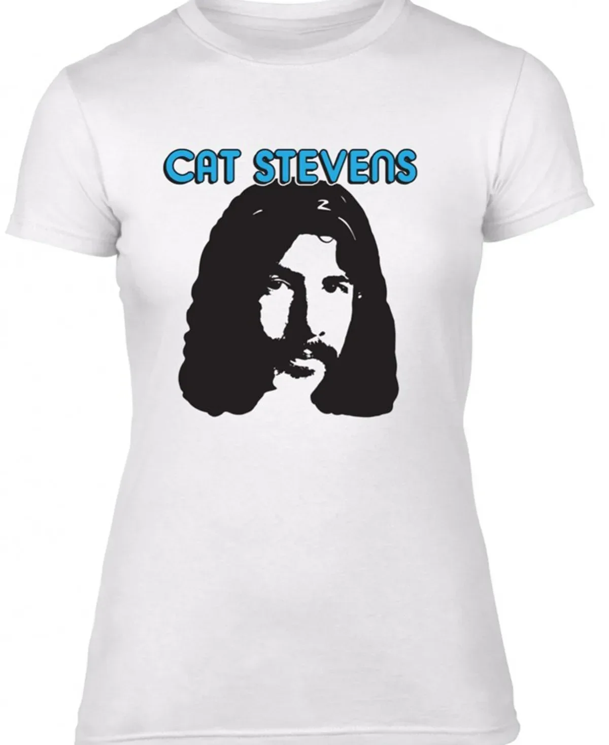 HOT NEW Cat Stevens WHITE T-shirt Unisex Tee All sizes S-5Xl TD188