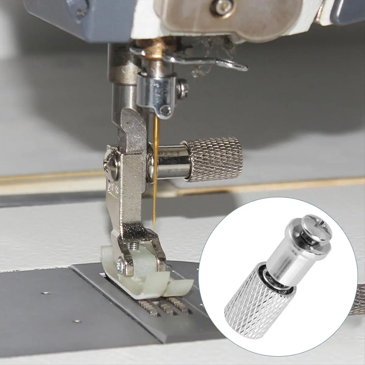 New 8 Piece Stainless Steel Rolled Hemmer Foot Set, Multi - Size Sewing Machine Attachments for Hemming