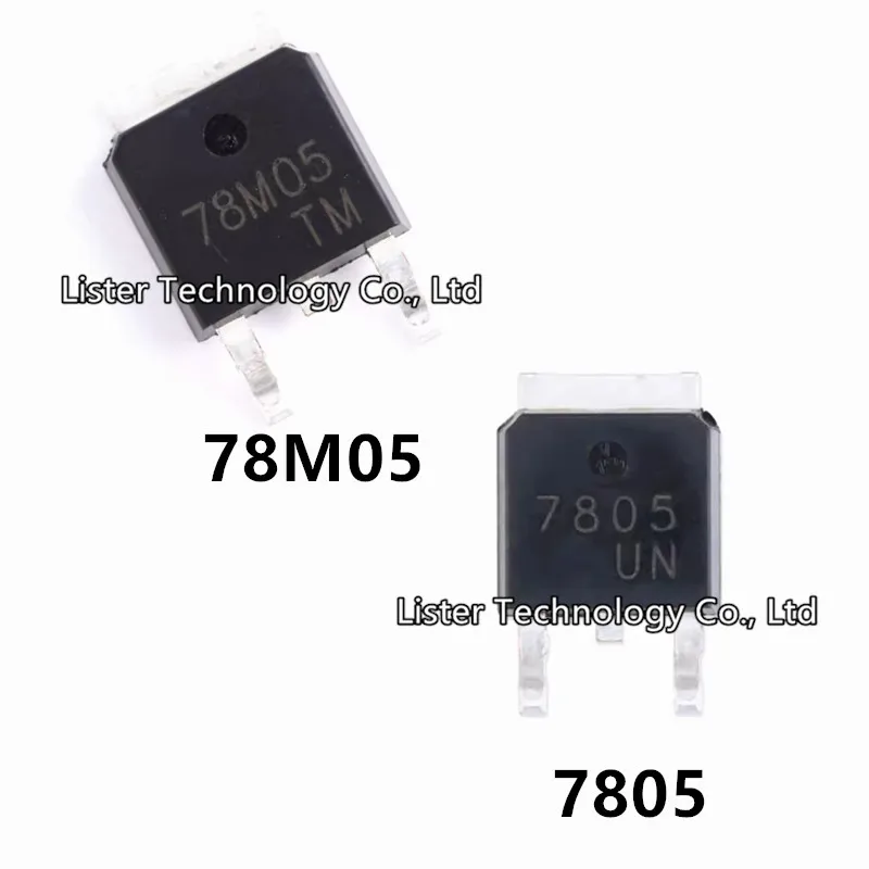 20~100PCS/Lot New CJ78M05 0.5A TO-252 CJ7805 1.5A 78M05 7805 TO252 SMD 5V Voltage-regulator Tube