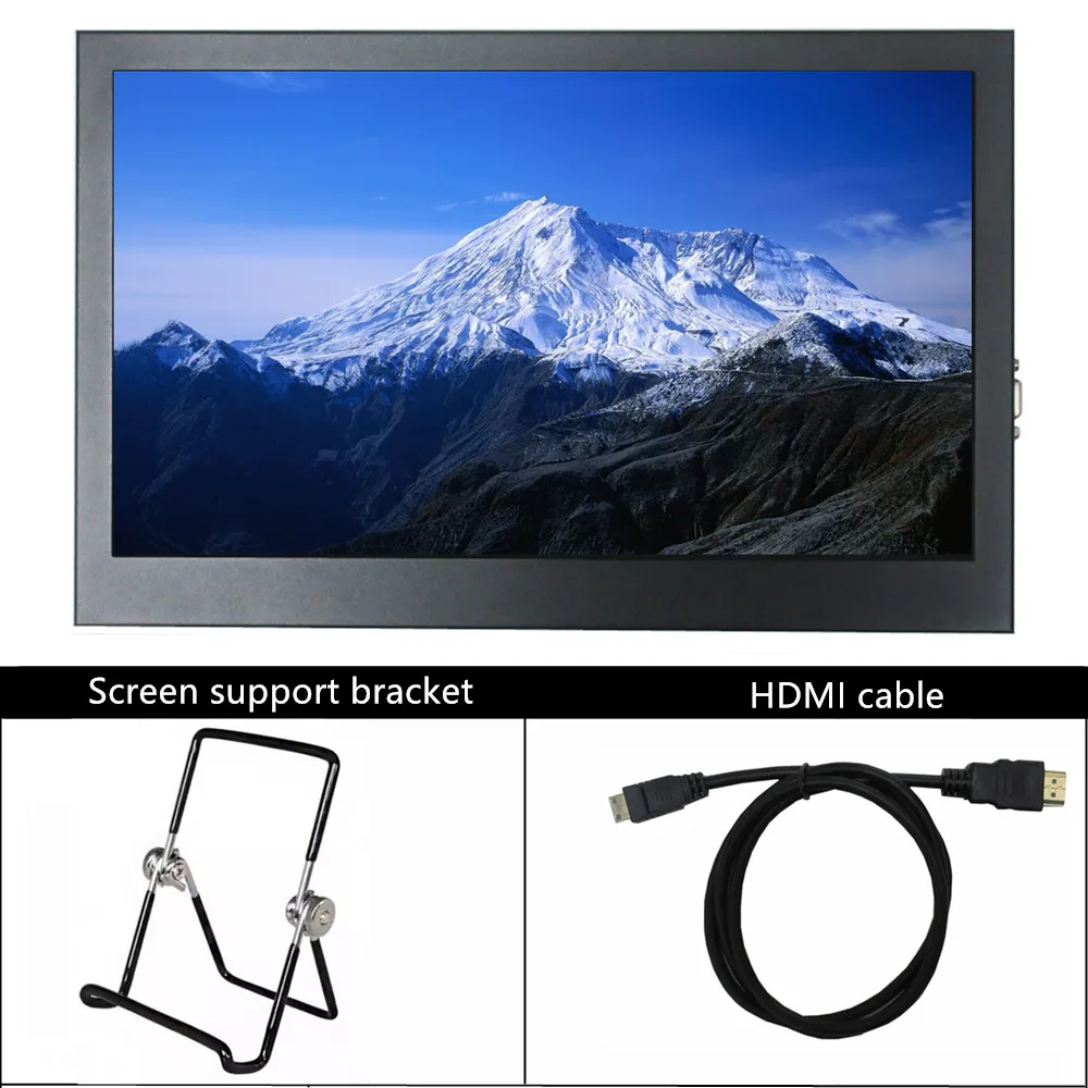 

14/15.6-inch Screen LCD display housing bracket shell HDMI compatible with 1920x1080 screen 60Hz for Raspberry Pi PC/Banana Pi