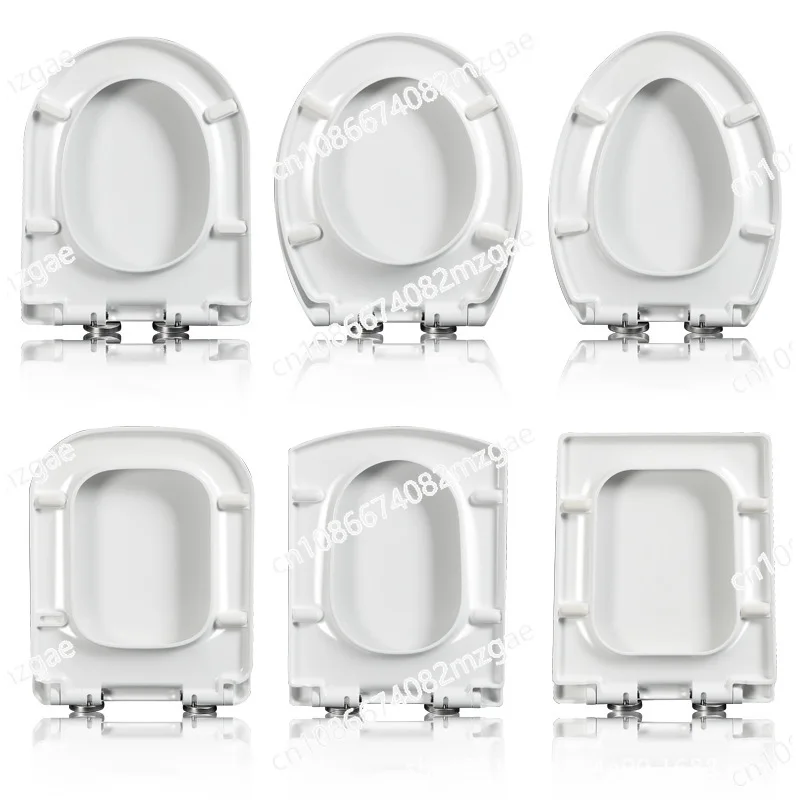 

Утолщенное универсальное сиденье для унитаза V-образной, U-образной, квадратной и O-образной формы для домашнего использования