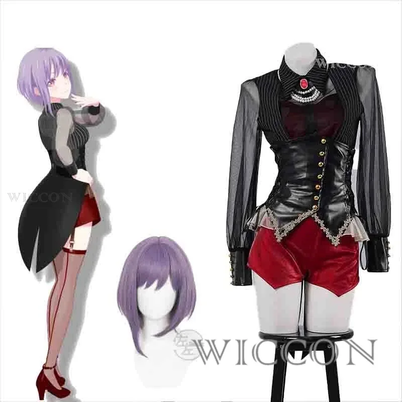 

2025 22 Yuutenji Nyamu Cosplay Ave Mujica Costume Bang Dream Uniforms Clothes Girls Women Halloween Party Fancy Gown Outfit Disf