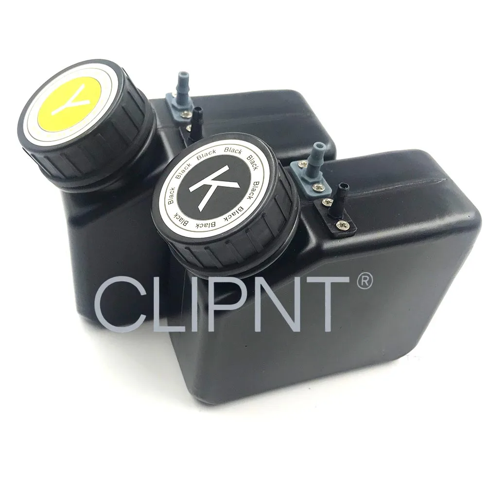 KY 250ML UV Printer 6color CISS bulk Ink supply system for DTF DTG UV Ink Cartridge Ink Tank for UV Printer White Inks Sub Tank