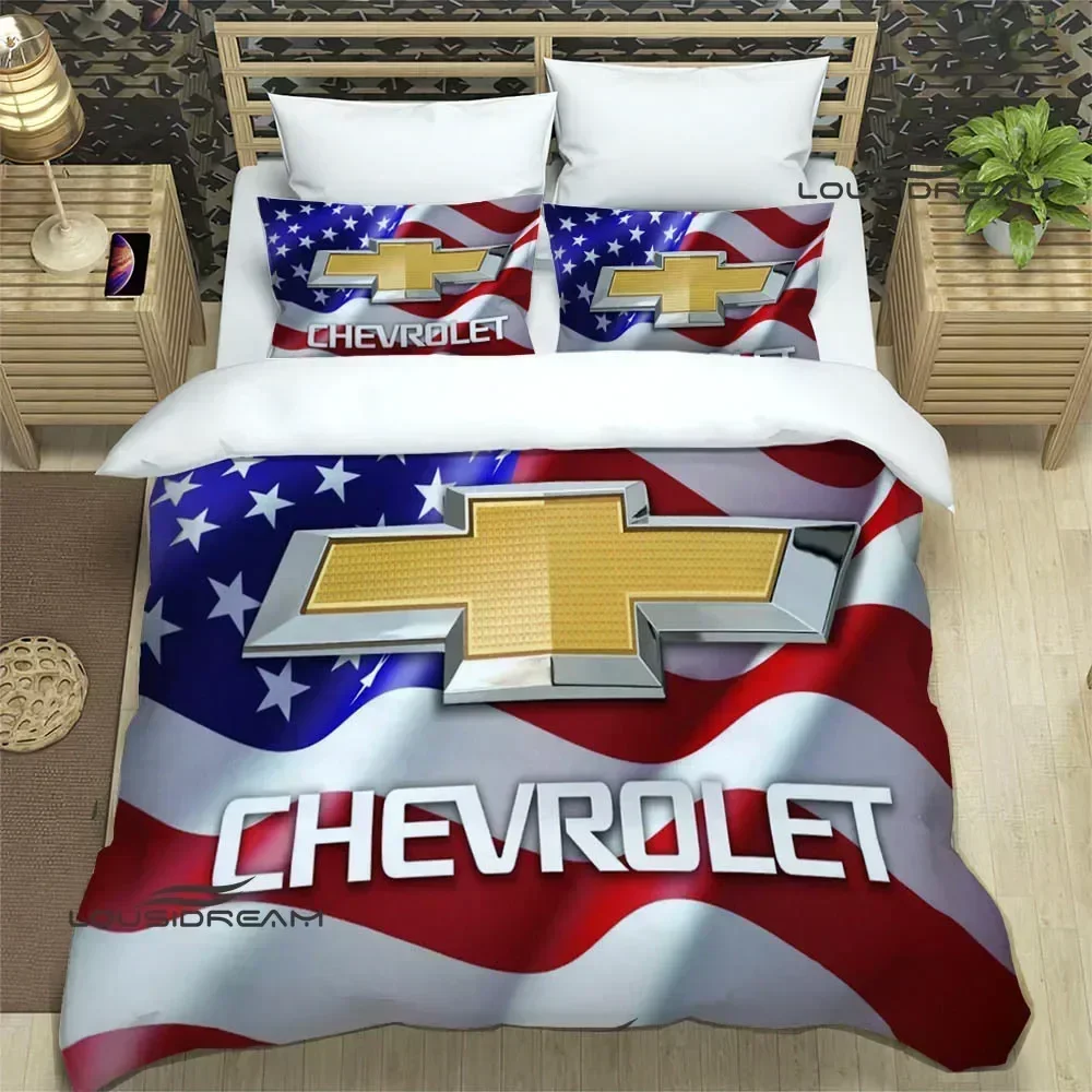 3D Racing C-Chevrolet printed Bedding Sets exquisite bed supplies set duvet cover comforter set bedding set luxury Birthday Gift