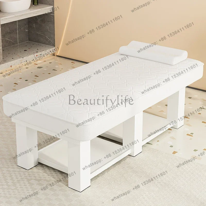 Factory Direct Sales Nordic Professional Massage Tables Latex Knead Ear Cleaning Thai Massage Beds Pedicure Lash Salon Furniture