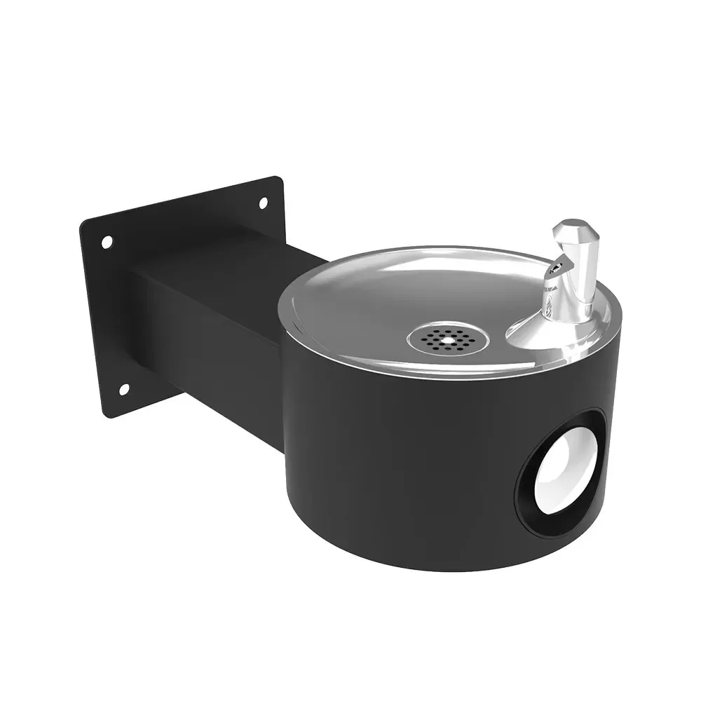 New Design 304/316 Stainless Steel Manual Outdoor & Household Wall-mounted Cold Water Drinking Water Dispenser