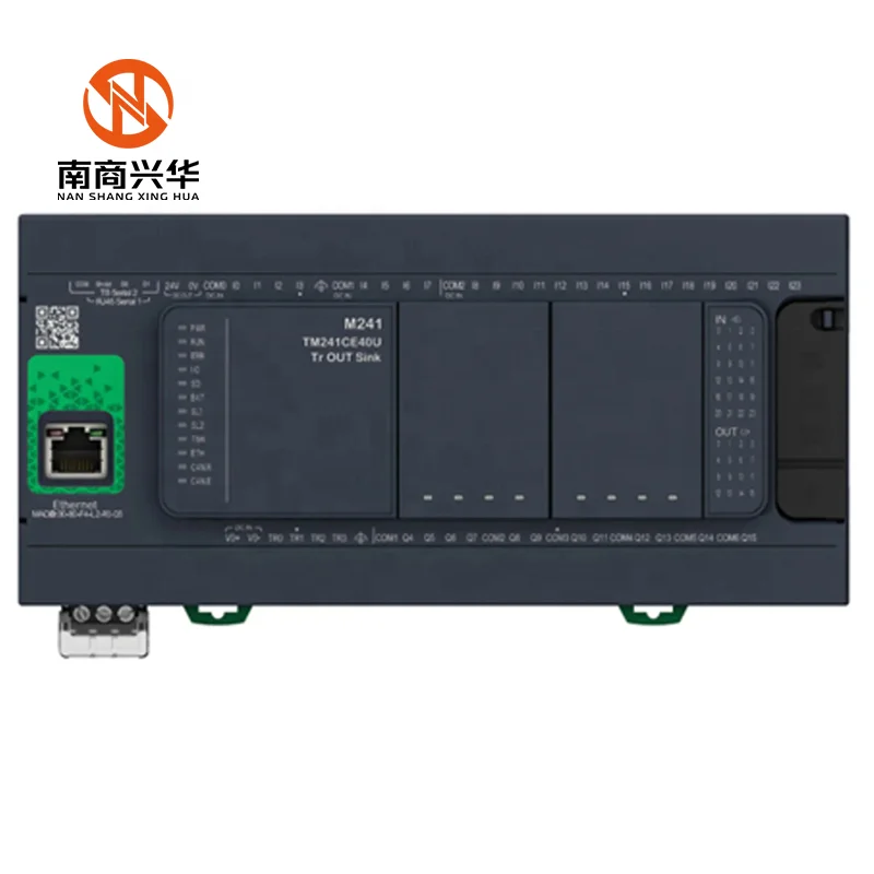 TM241CE40R PLC CPU Modicon M241 Series Relay Output 24 مدخل #2