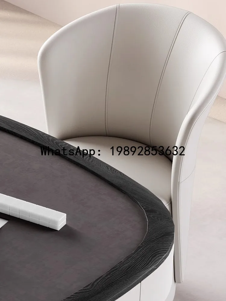 X-28   Solid Wood Mahjong Table Dining Table Dual-use Fully Automatic Household Electric Roller Coaster Silent Italian High-end