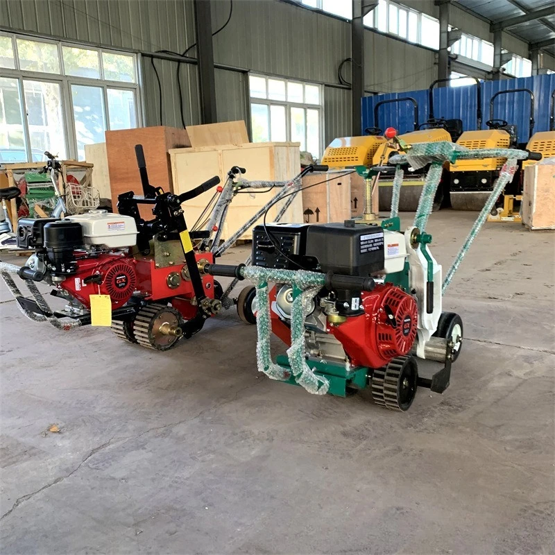 Hand-pushed turf cutter, plus heavy duty with automatic cutting function, lawn turf cutter