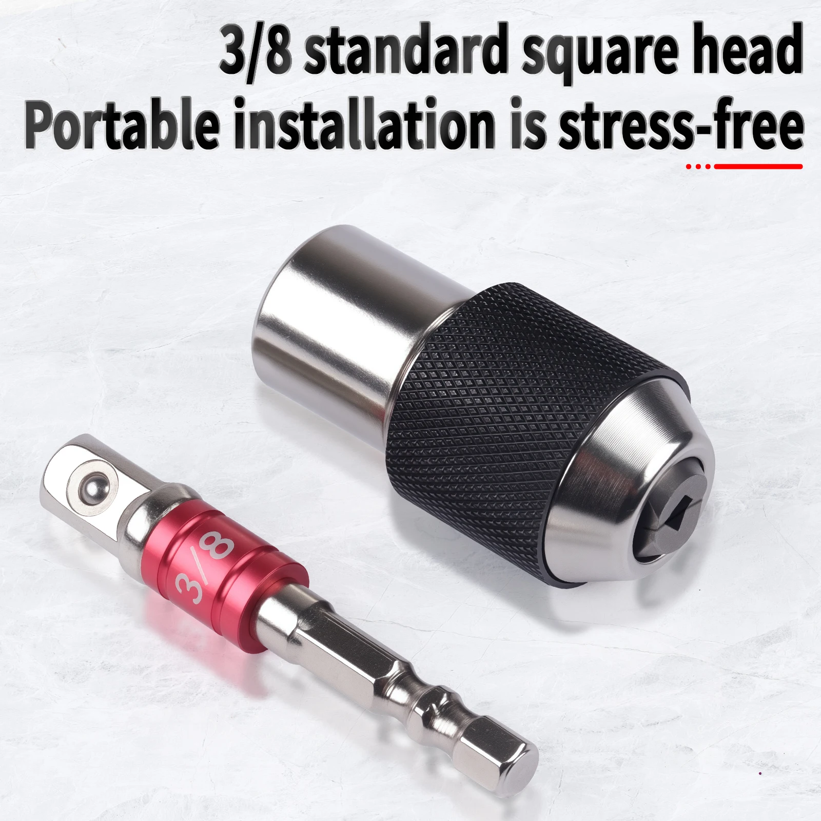 2 قطعة/3 قطعة مجموعة مقابس الصنبور، M2-M6/M8-M12 مآخذ الصنبور المربعة، متوافقة مع التدريبات الكهربائية، واجهة محرك مربع 3/ 8 بوصة، مع محول عرقوب سداسي لتوفرة الاستخدامات مع صنابير ساق مربعة #6