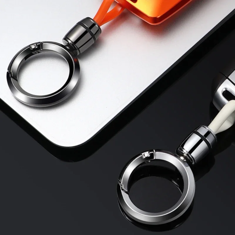 Outdoor Mountaineering Waist Buckle Soft Rubber Metal Premium Keychain Accessory for Men and Women Key Chain Ring Pendant