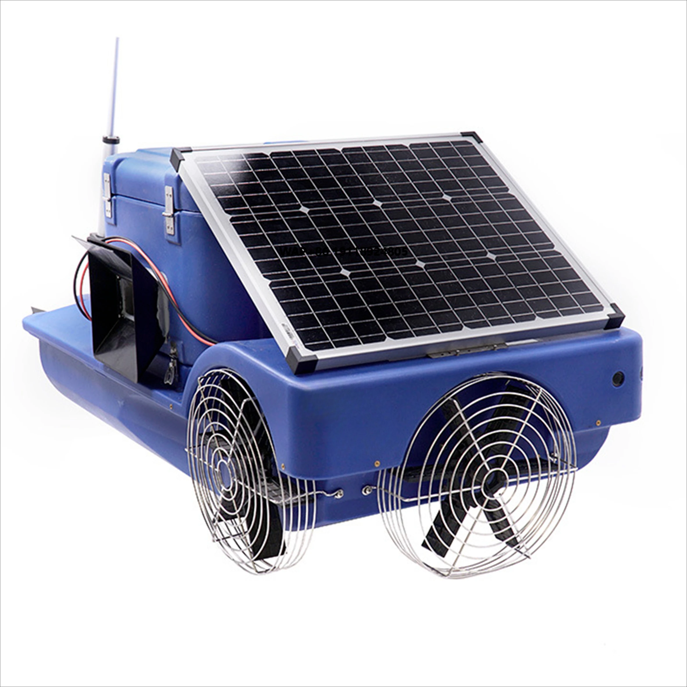 

Автоматическая высокоскоростная кормушка для прудов с креветками, крабами и рыбой, на солнечной энергии, с таймером, для точного дозирования корма, новая модель