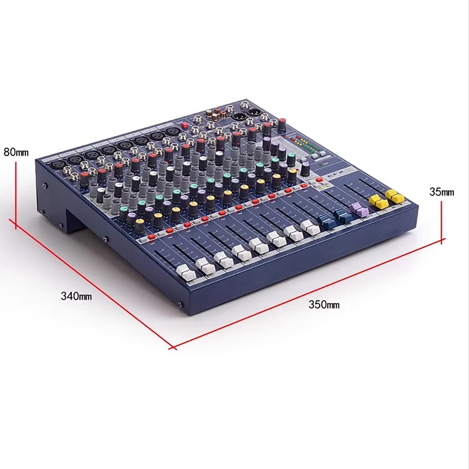 EFX8 المهنية 8 قناة جهاز مزج الصوت Soundcraft EFX8/EFX12/EFX16 Soundcraft EFX8/2 32 بت DSP المعالج خلاط للمرحلة