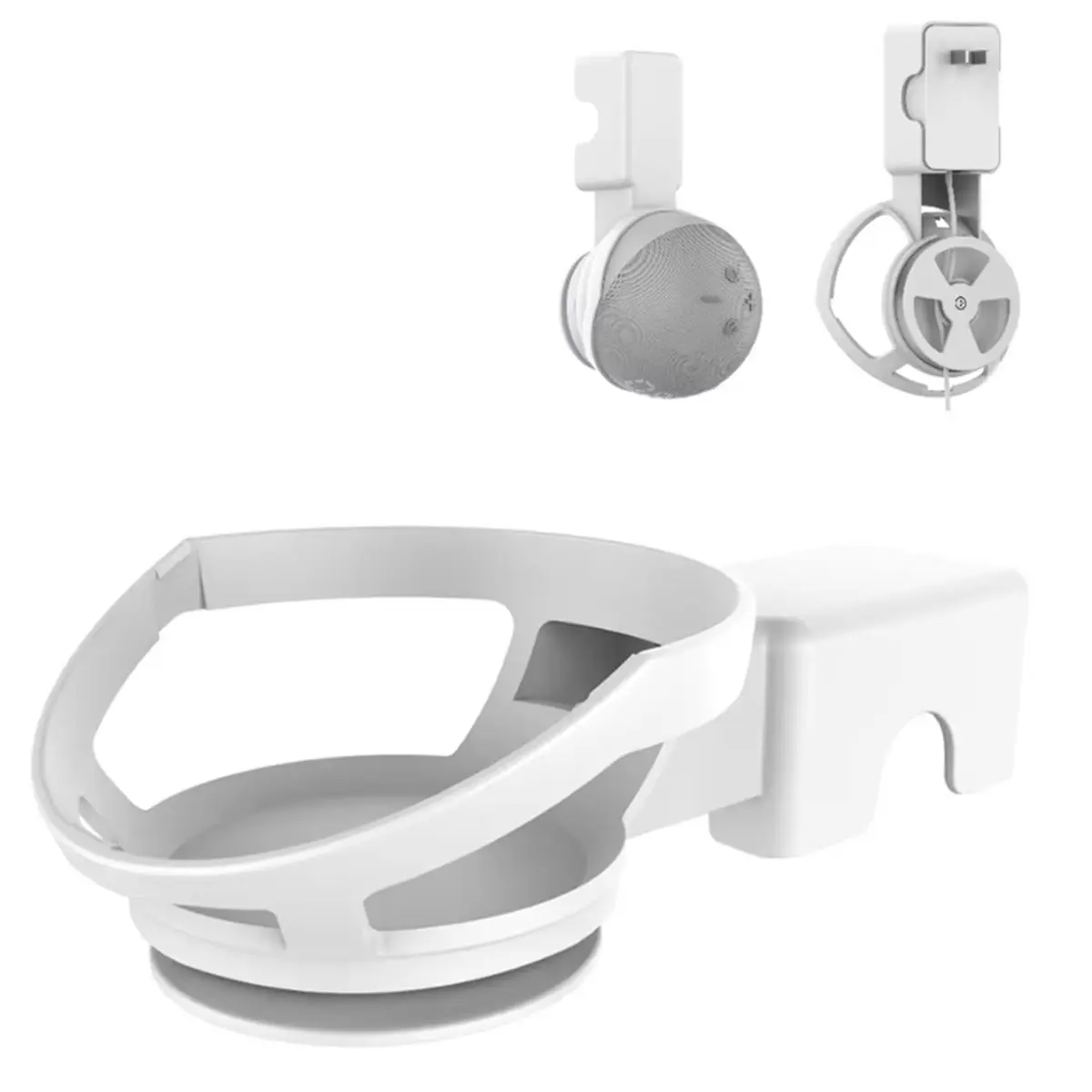 Big Discount Speaker Wall Mount for Alexa Echo Dot 5 Smart Speakers Hide Messy Wires Support Holder Space-Saving Cooling Base