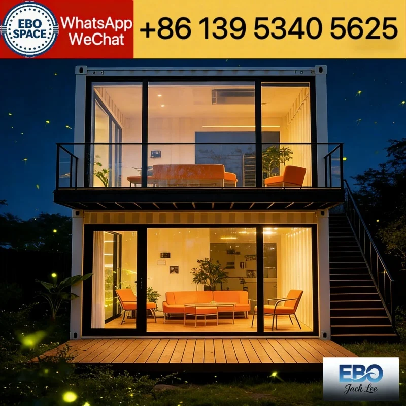 30ft Expandable Box Container House Mobile House Custom Made Garden House Factory Direct Expandable Box House