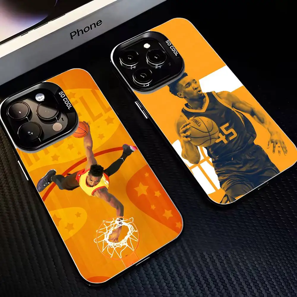 

Basketball D-Donovan Mitchell Phone Case Phone Case For iPhone17,16,15,14,13,12,11 Plus,Pro Max Black Matte Shockproof Cover
