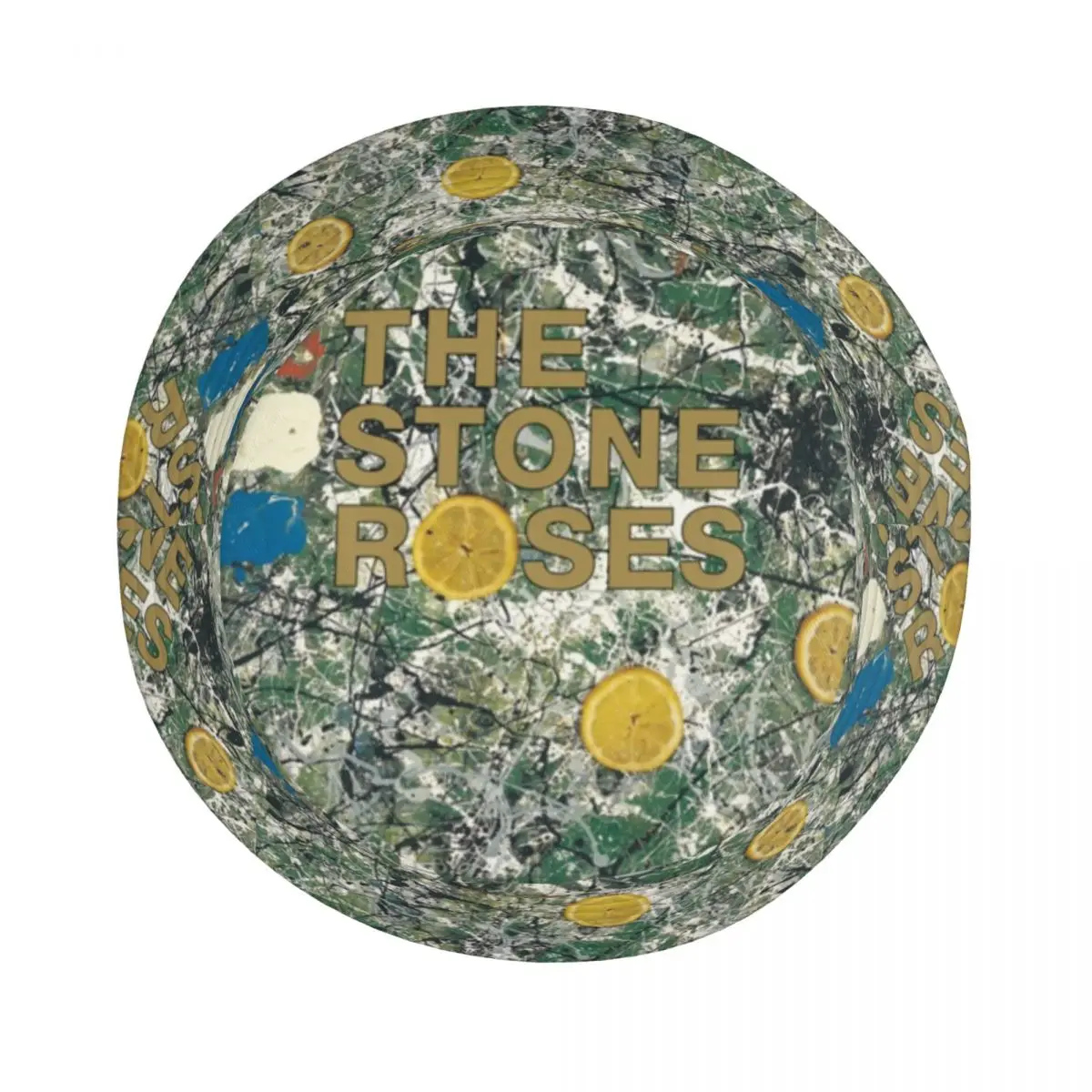 Unisex The Stone Roses Bucket Hat Bye Bye Bad Portable Fisherman Hats Summer Fashion Fishing Caps Hawaii Graphic Sun Hat