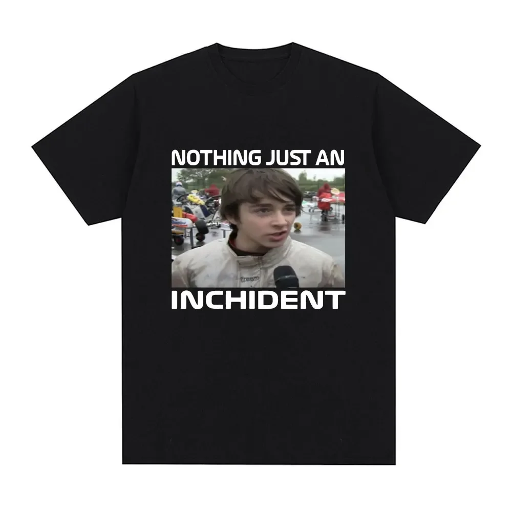 Camiseta negra con estampado de animales para mujer, Camiseta con estampado de Charles Leclerc, Ingrevista