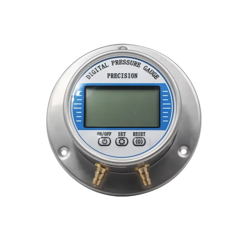0-10KPa LCD Digital Differential Pressure Gauge for Gas Fuel Water System High Precision Sensor Monitor Industrial Tool