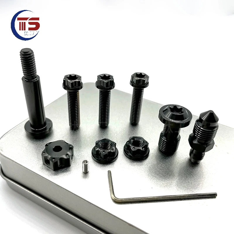 Imagem -03 - Bbolts de Liga de Titânio para Motocicleta Top Pump Conjunto e Fluid Cup Brembo Rcs cc ts Gr5