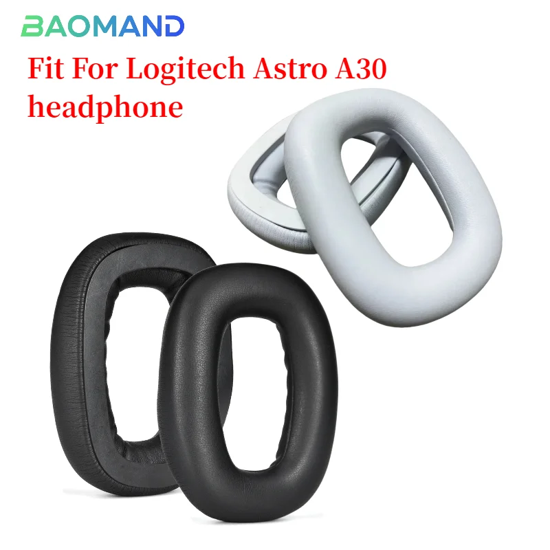 

Replacement Earpads for Logitech Astro A30 Earmuffs Ultra-soft Sponge Cushion Cover Repair Parts Headphone