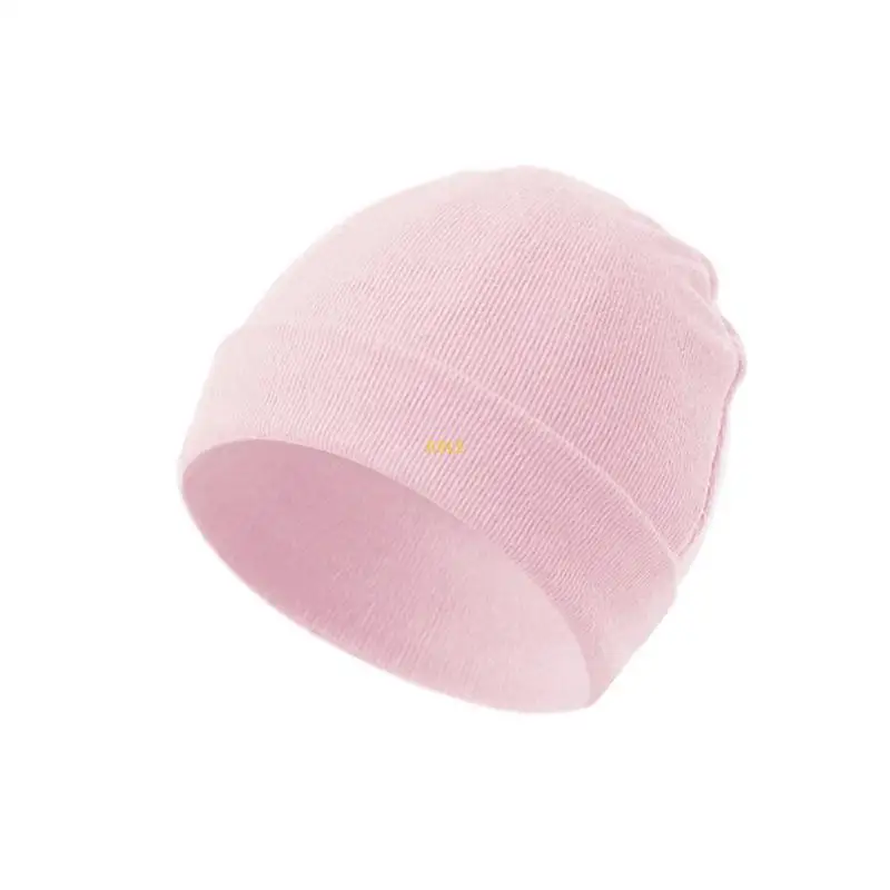 

Newborns Thin Hat Baby Fetal Caps for Indoor Outdoor Polyester Cotton Travel Hat