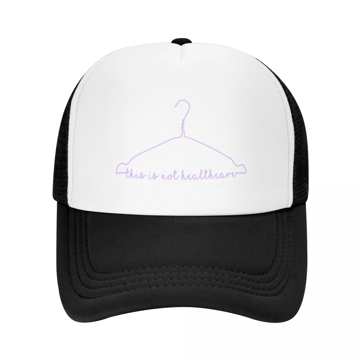 This is NOT healthcare Hanger (lavender) Baseball Cap Trucker Hat New In The Hat For Women 2024 Men's