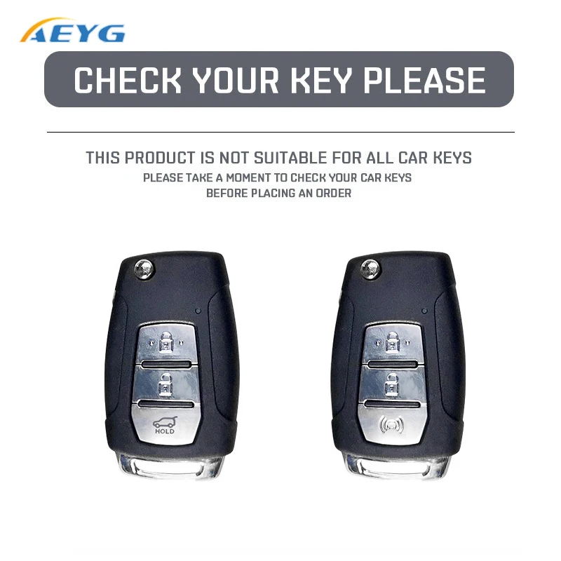 TPU Car Flip Key Case Cover Shell Fob For SsangYong Kyron 2 Sanka Actyon Korando Tivoli Keyless Accessories 3 Buttons Keychain