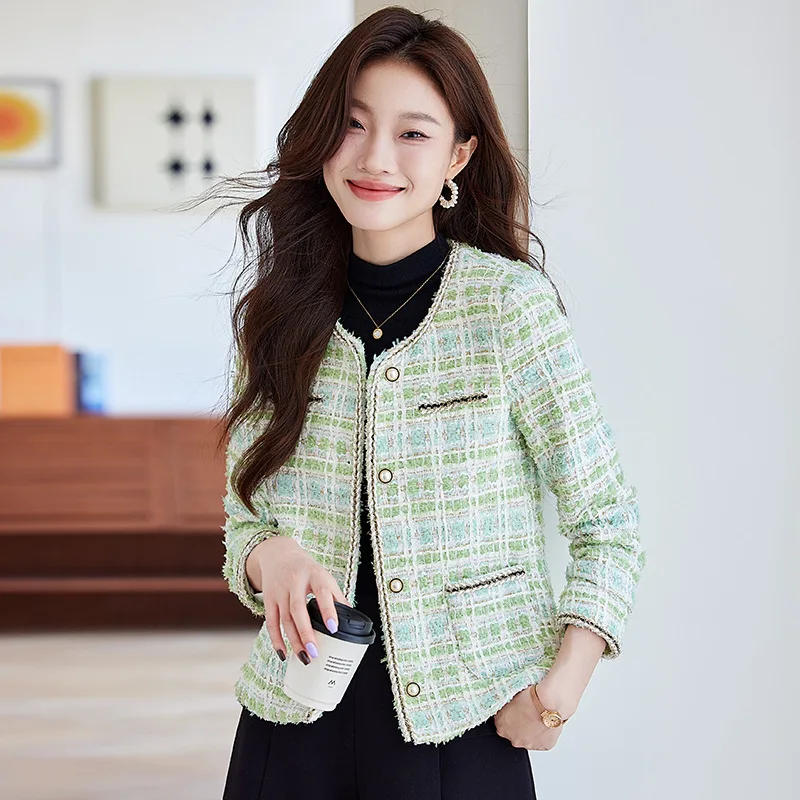 Nuevo traje de moda elegante, chaqueta profesional informal de manga larga para mujer, chaqueta Formal, ropa de trabajo 2331