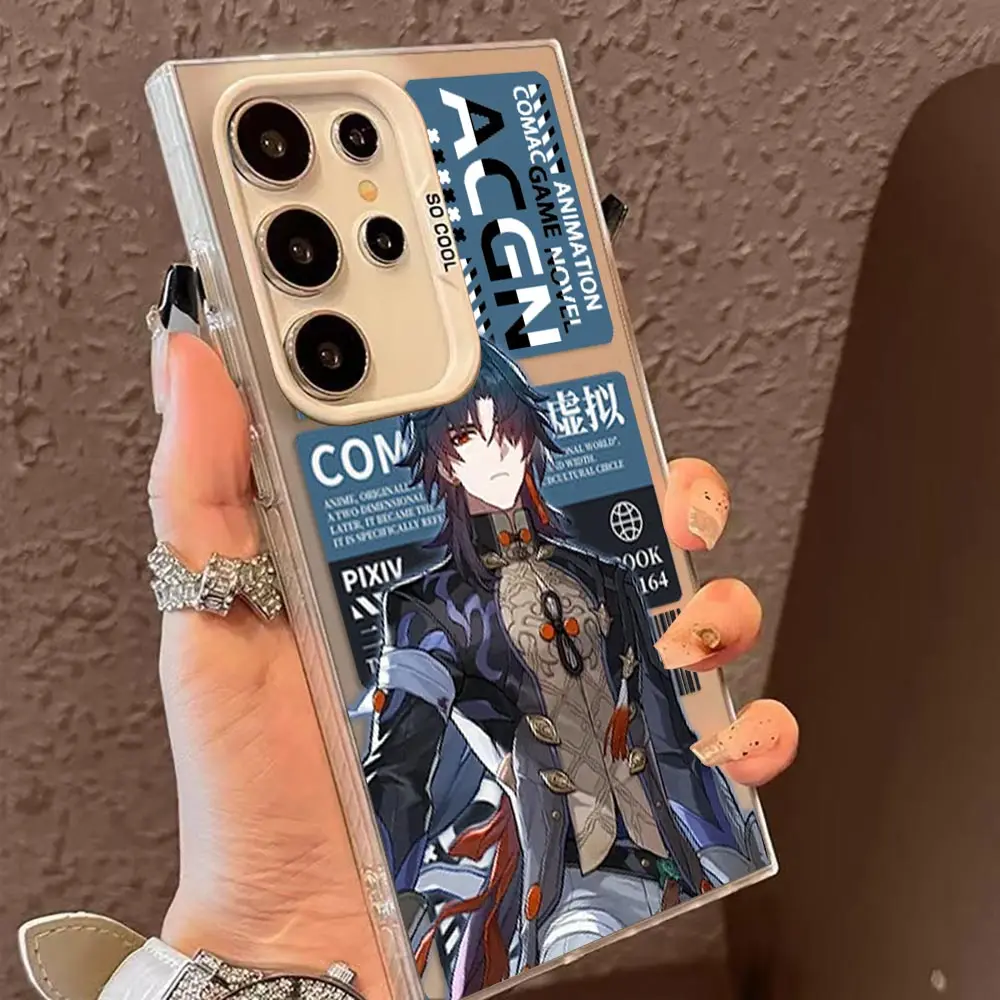 Honkai Star Kafka Dan Heng Phone Case For Samsung A73 A72 A71 A57 A56 A55 A53 A52 A51 A37 A36 A35 A33 A32 A27 A26 A23 A22 Case
