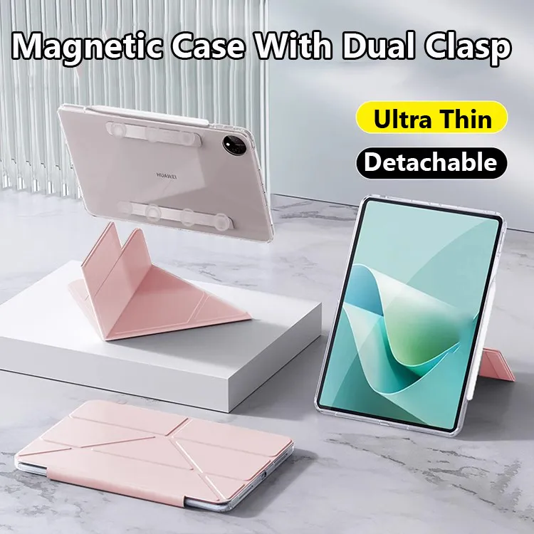 

Новый складной магнитный чехол Y для Huawei Matepad 12 X 12X 2024 12 дюймов Air 12 Pro 12,2 2024 Pro 11 2024 Pro 10,8 SE 11 11,5 Air11.5