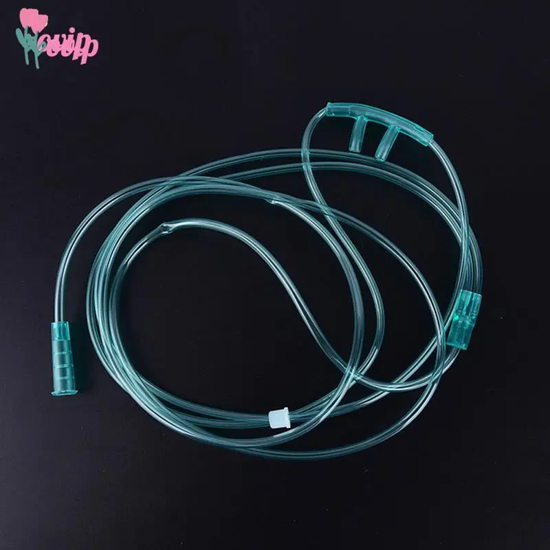 

1PC disposable adult oxygen cannulas/hose/tube flexible tip soft nasal