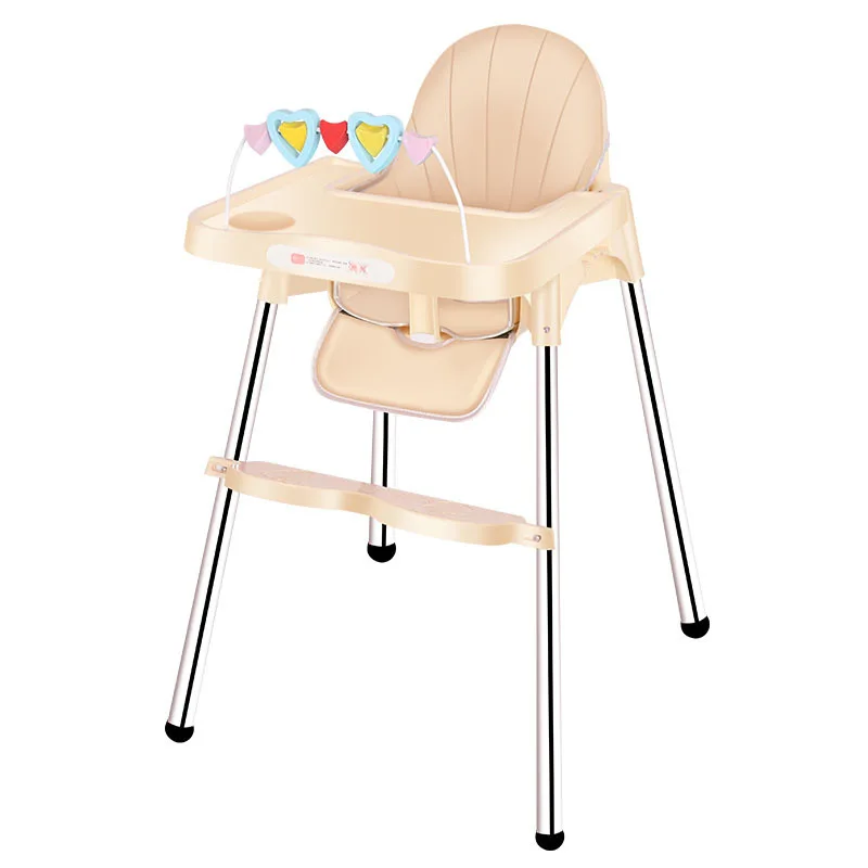 Altura ajustável Baby Dining Chair, Mesa de Jantar Infantil, Toy Stand, Casa