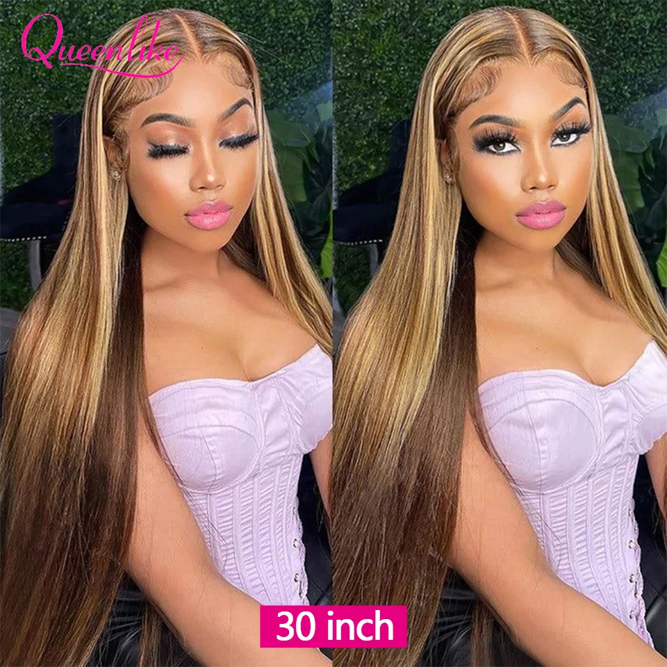 P4/27 Highlight Bundles Human Hair Brazilian Raw Hair Bundles 24 26 28 inch Ombre Colored Human Hair Extensions for Women