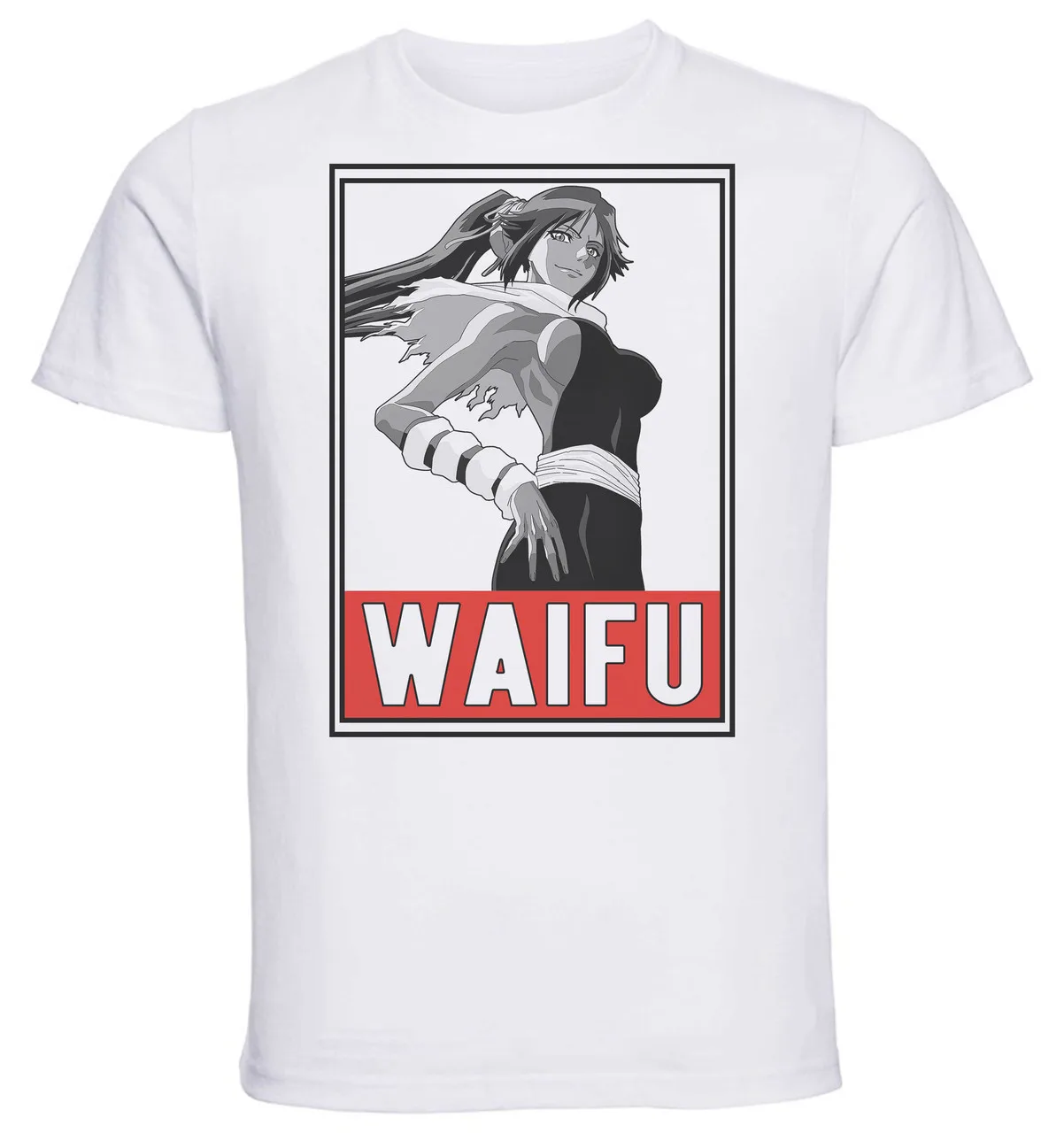 T-Shirt Unisex - White Bleach - Yoruichi