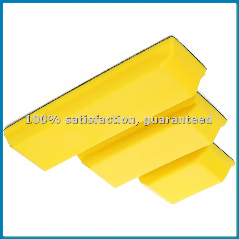 

Набор из 3 прямоугольных шлифовальных блоков для кузова автомобиля, 10,75 дюйма, 7,7 дюйма и 4,7 дюйма, с креплением на липучке, ручные шлифовальные инструменты - A56M