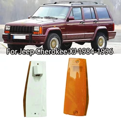 Car Accessories Front Corner Parking Side Marker Light Lamp Lens Shell Housing For Jeep Cherokee XJ 1984-1996 Auto Turn Lights