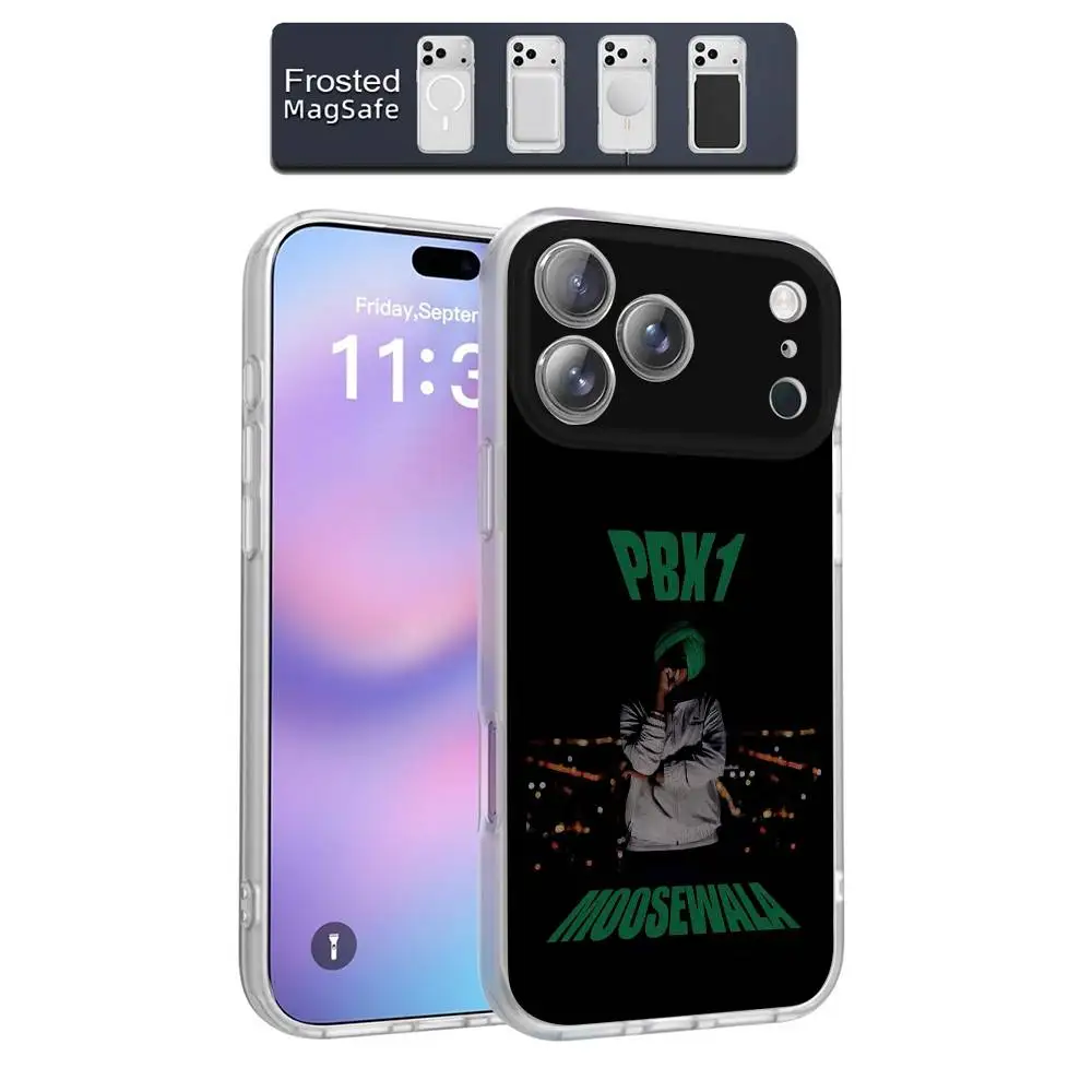 حافظة هاتف S-Sidhu Moose Wala بدون اسم FBX 1 لهاتف iPhone 17,16,15,14,13,12,11,Pro,Max,Plus,E,Air,Mini Magnetic Magsafe Frosted #3
