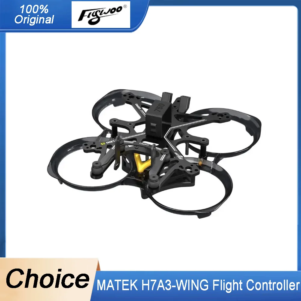 

FLYWOO FlyLens 75 Frame Kit - 1.6-inch FPV Drone Frame, Compatible with O3 Lite/O4/O4 PRO