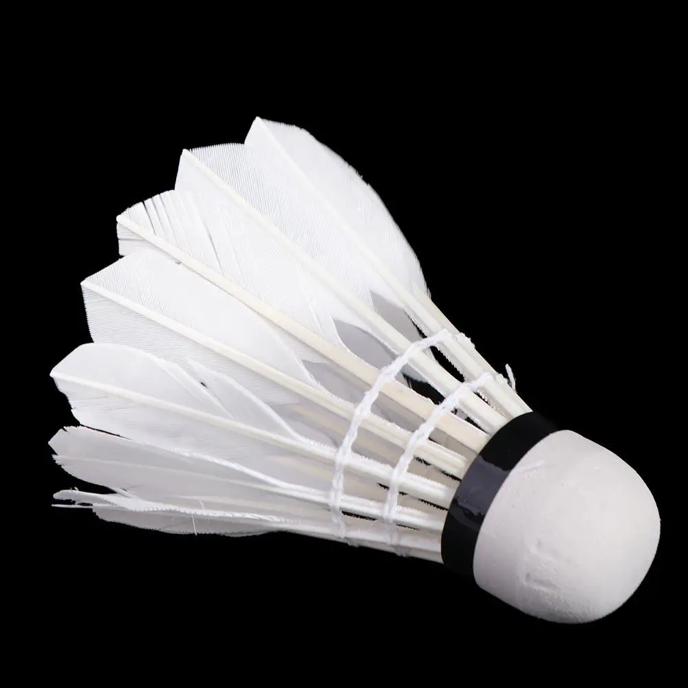 

Foam Head Badminton No.5 Lightweight Badminton Ball 12 pcs/set Professional Goose Down Badminton Ball Beginner Practice