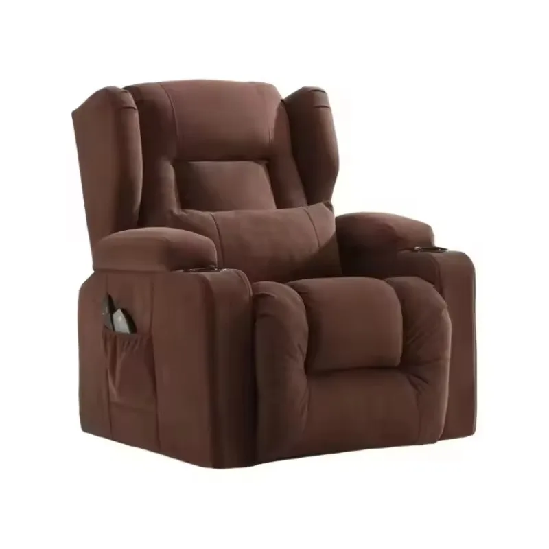 Home Furniture Massage Lounge Chair Sofa Hotel Balcony Fabric Living Room Leisure Velvet