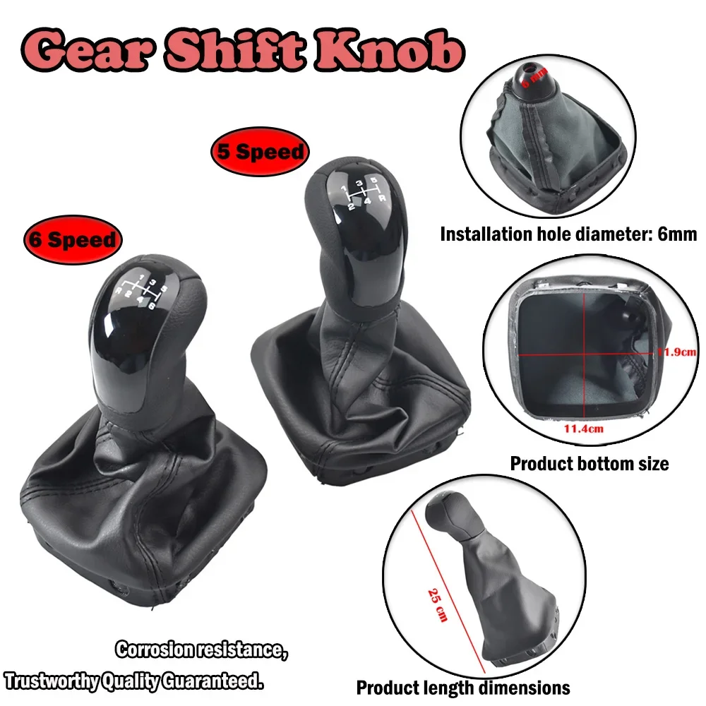 لمرسيدس بنز W168 A Class 1997-2004 5 والعتاد 6 سرعات مقابض تروس التحول مع Gaitor