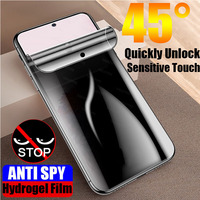 Privacy Hydrogel Film Anti-Spy Screen Protector For Xiaomi Black shark 3 PRO  A2 MAX 2 Redmi 4X Note 5 2 3 4X 6 PRO