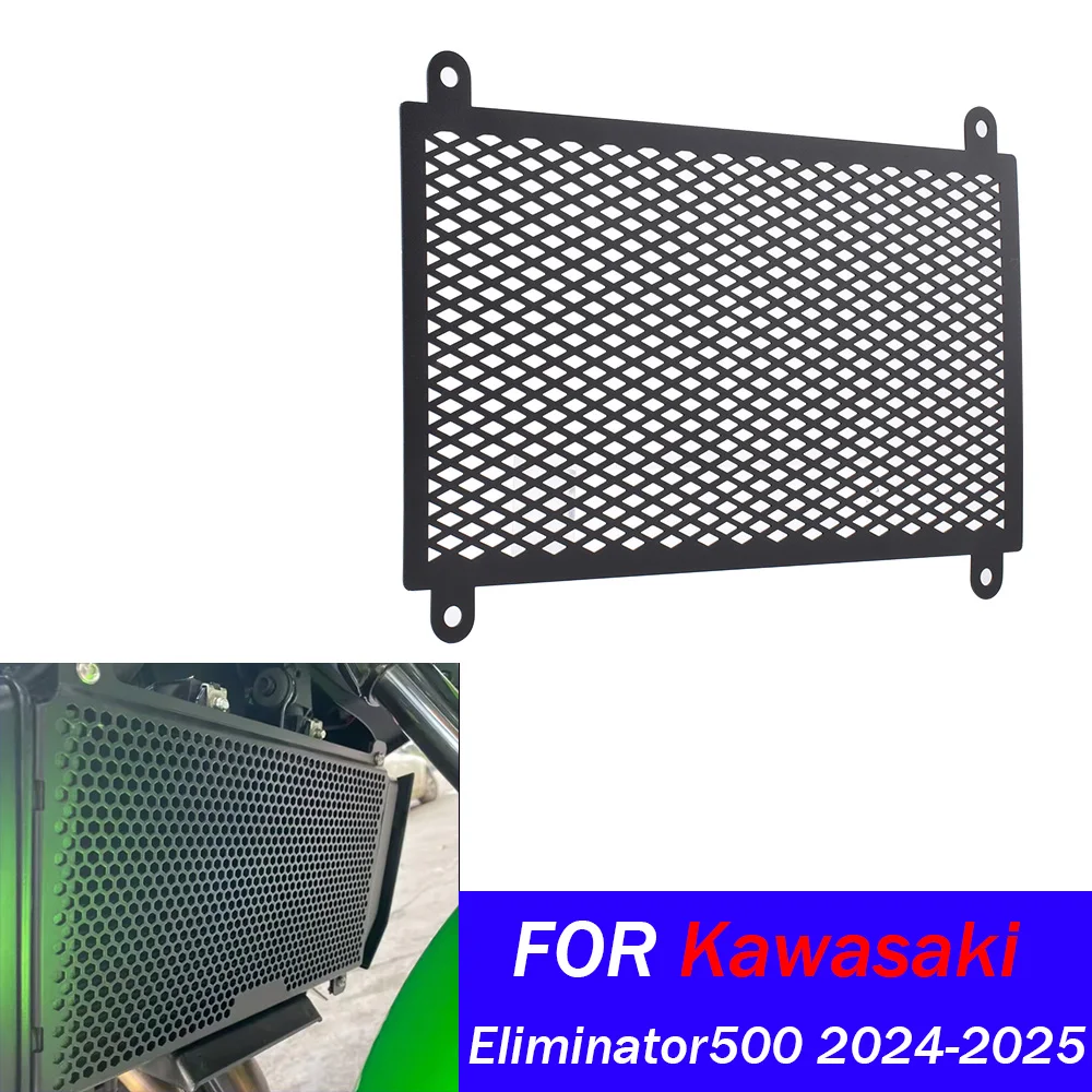 

Motorcycle Radiator Guard Grille Cover For Kawasaki Eliminator 500 2024-2025 Protector Protective Grill Water Tank Protection