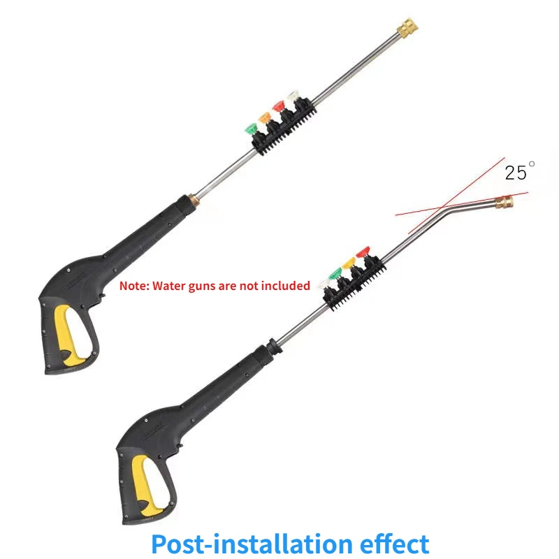 Kar köpük lanceWand İpuçları araba yıkama Jet Lance memesi su püskürtme borusu ucu için Karcher Bort Nilfisk Bosch Lavor basınçlı yıkama