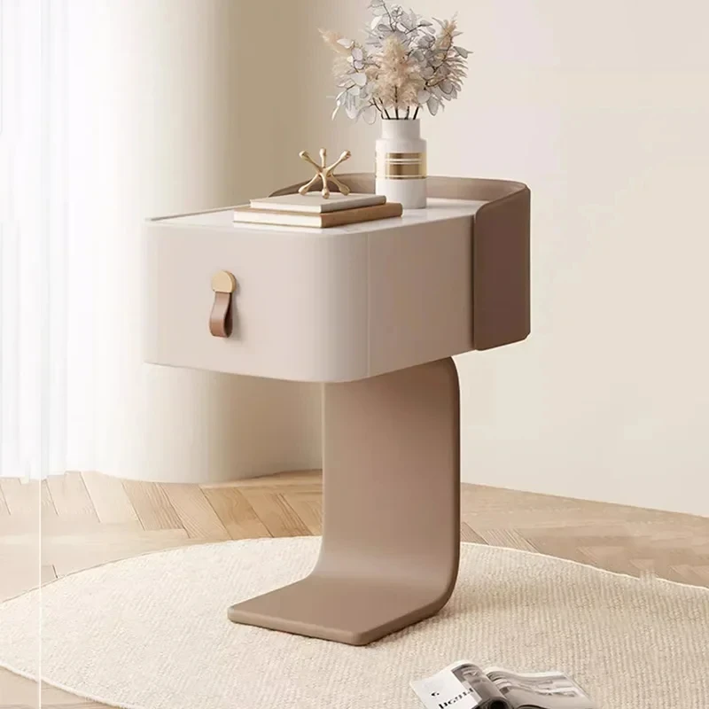 Minimalist European Nightstand Metal Bedside Table Nordic Japanese Nightstands Living Room Cajones De Dormitorio Salon Furniture
