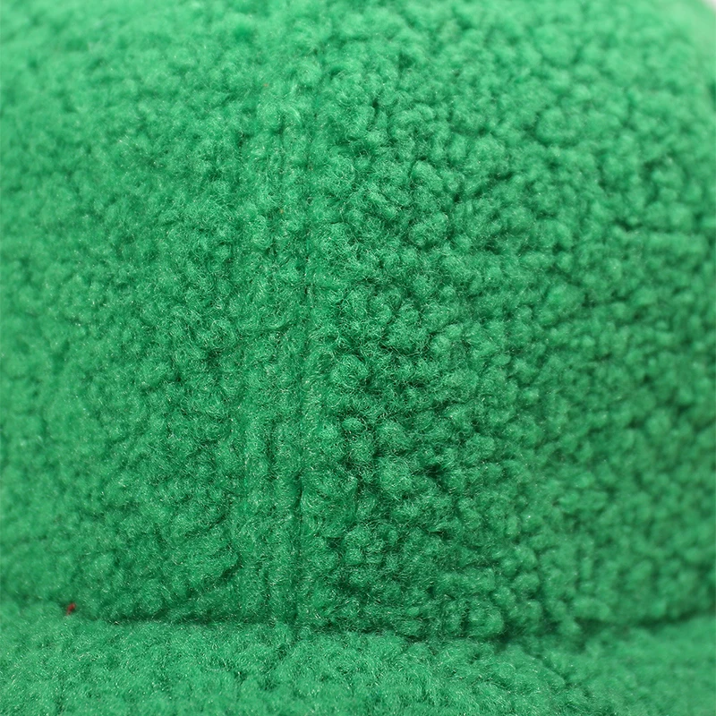 Neue 16 Farben Herbst Winter Baseball Kappe Frauen Künstliche Lamm Wolle Hüte Version Flut Warme Plüsch Baseball Caps Baseball Kappe – Detail 4