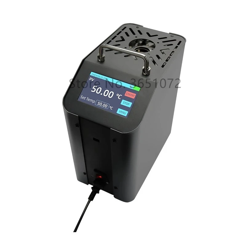 

-30 to 150C Low Temperature Touch Screen Thermocouple Pt100 Bimetal Thermometer Dry Type Calibration Furnace