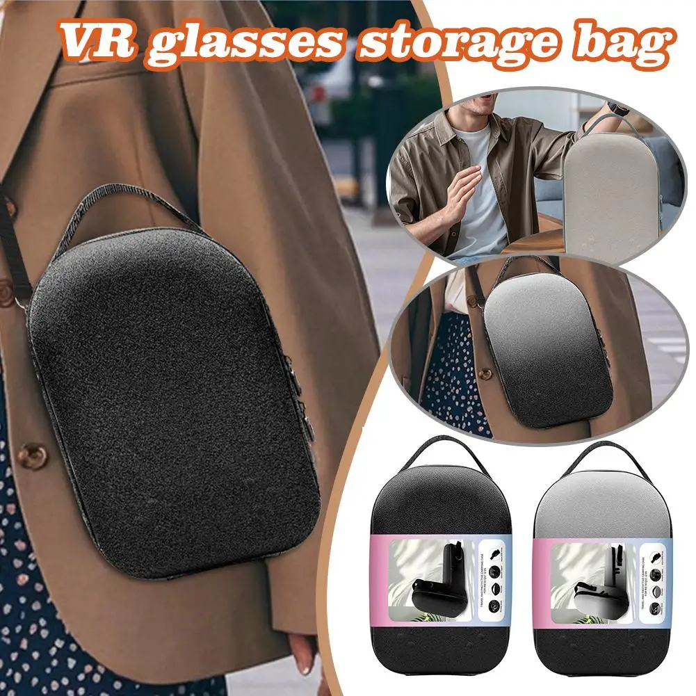 

For Meta Quest3/3S Head-mounted Handle Storage Bag Portable Wear-resistant Bag Anti-fall, And Device VR Scratch-resistant I0D5