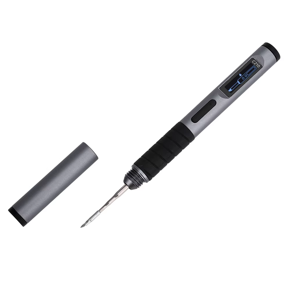 Intelligent Electric Soldering Iron Adjustable Temperature 100W Fast Heat Portable Digital Smart Electric Welding Station Kit